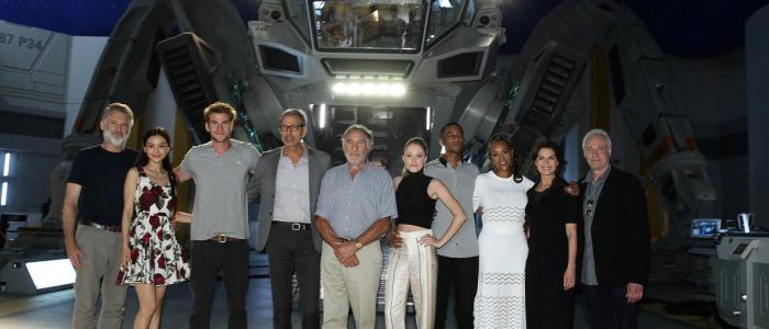 EXCLUSIVE -  Cast of "Independence Day Resurgence" seen at the "Independence Day Resurgence" Global Production Event on Monday, June 22, 2015, in Albuquerque, New Mexico. (Photo by Eric Charbonneau/Invision for Twentieth Century Fox/AP Images)